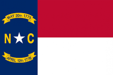 Fahne: US-North Carolina